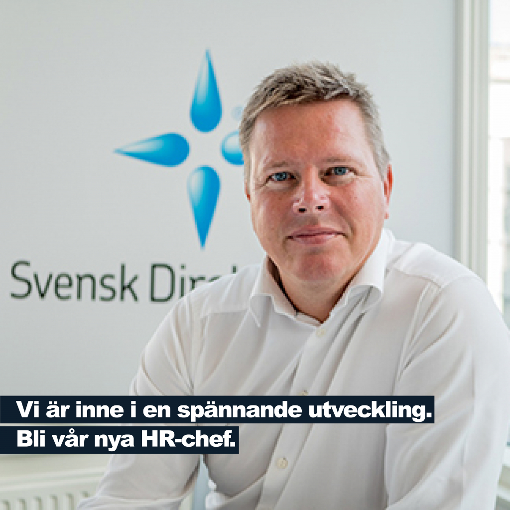 Henrik Olsson, vd på Svensk Direktreklam